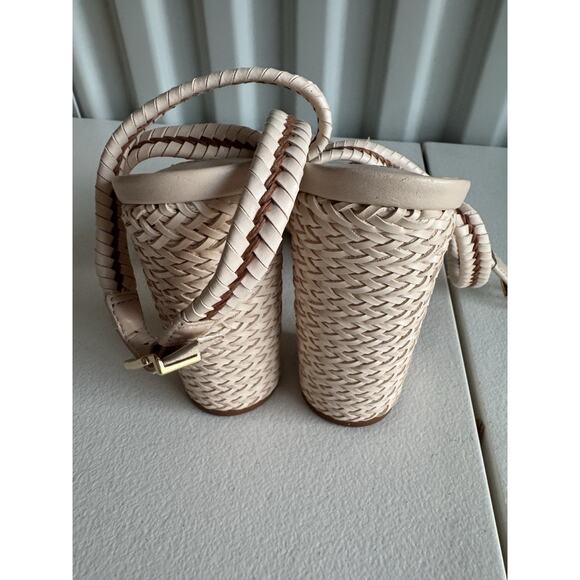 Steve Madden Woven Knot Heels NWOB 8.5 - Picture 2 of 3